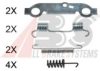 A.B.S. 0537Q Accessory Kit, parking brake shoes